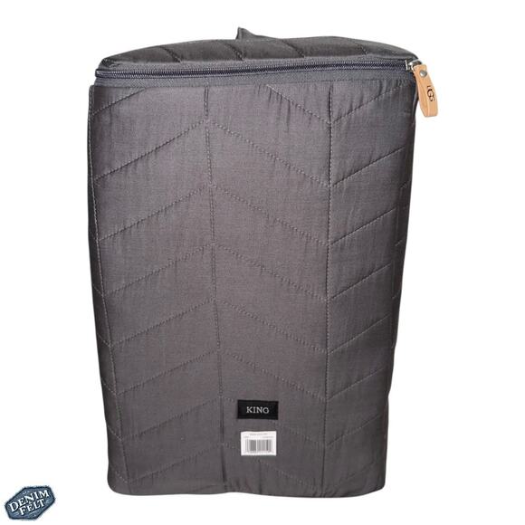 UGG Dawn King Quilt Set 3-Piece Ocean Blue | Cotton Washed Modern Bedding - Picture 3 of 12